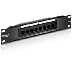 8-Port Cat. 6 Unshielded Patch Panel