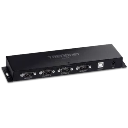 4-Port USB to Serial RS232 Hub