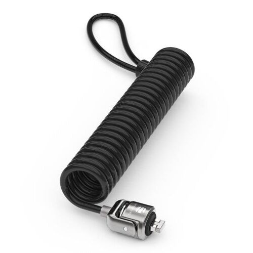 Universal Keyed Coiled Cable Lock