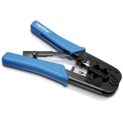 RJ-11/RJ-45 Crimp/Cut/Strip Tool
