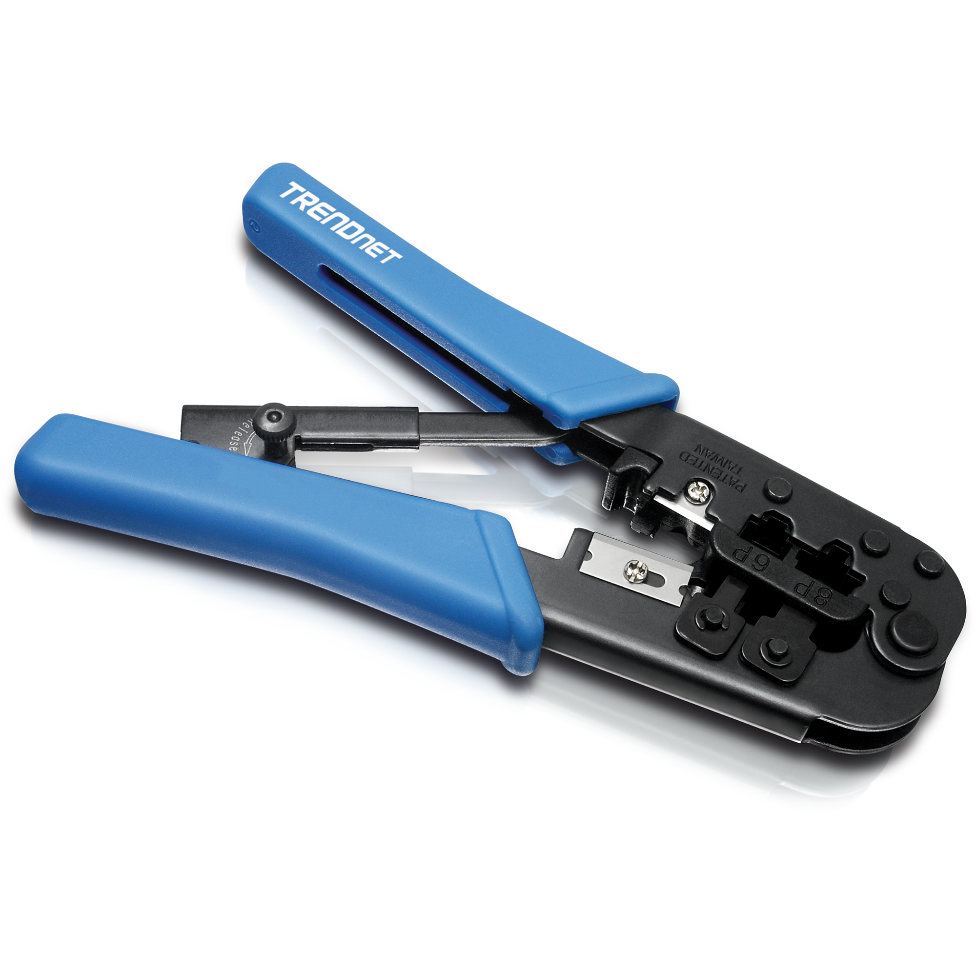 RJ-11/RJ-45 Crimp/Cut/Strip Tool