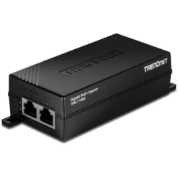 TPE 114GI  Ver 1.0 -  ( Plastic body ) Gigabit POE+ Injector PoE (15.4W) and PoE+ (30W)