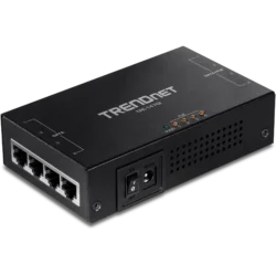 TPE 147 GI Ver 3.0     - 65W - 4 Port PoE+ Injector 4 x Gigabit Ports Data IN , 4 x Gigabit PoE+ ports ( Data +PoE OUT)  60W PoE